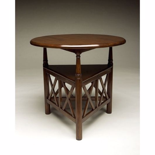 Picture of TRESTLE SIDE TABLE