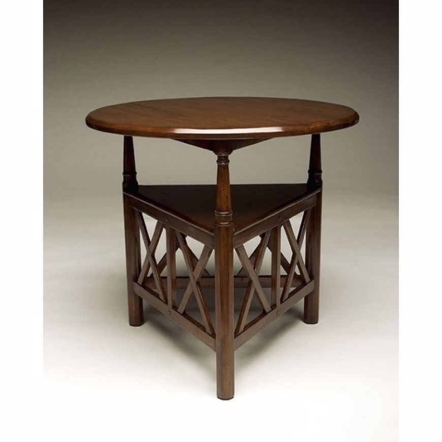 Picture of TRESTLE SIDE TABLE
