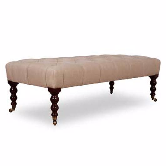 Picture of SIGNATURE BENCH - BUTTONED WITH CASTOR