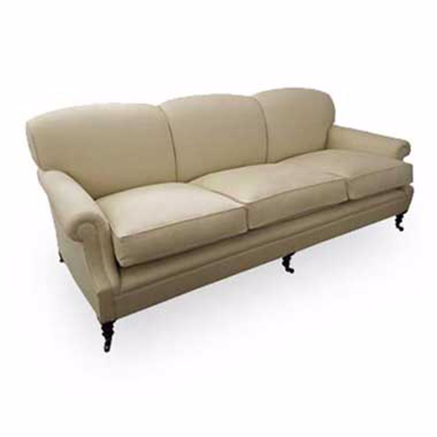 Picture of 7'6 MEDIUM LAID BACK SCROLL ARM SOFA