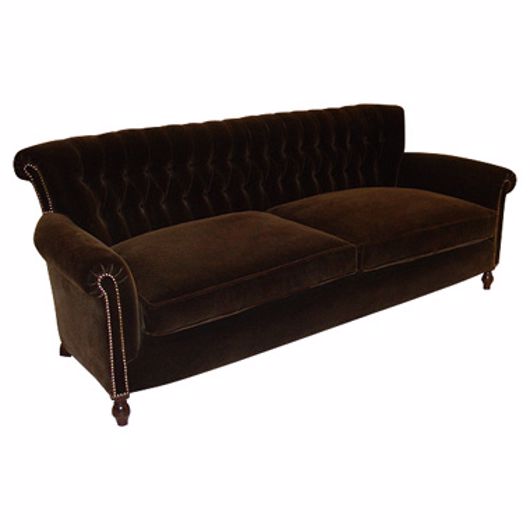 Picture of 7' 0" LIBRARY FULL SCROLL ARM SOFA