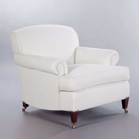 Picture of SHORT SCROLL ARM SIGNATURE CHAIR