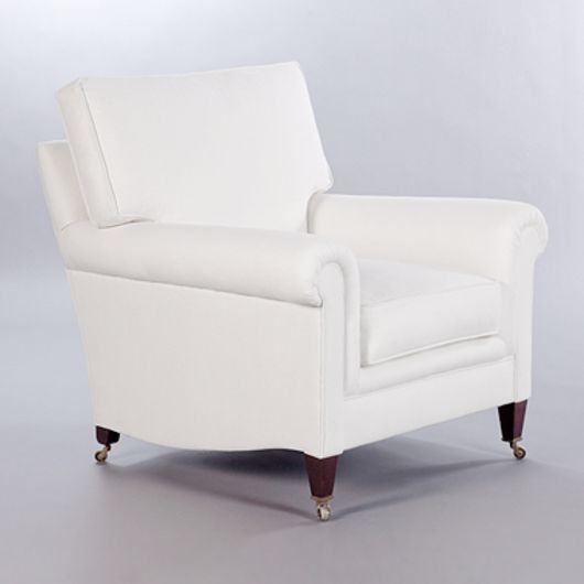 Picture of FULL SCROLL ARM SIGNATURE CHAIR WITH LOOSE BACK CUSHION