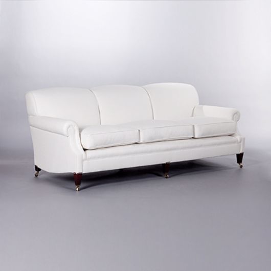 Picture of Laid Back Scroll Arm Signature Sofa