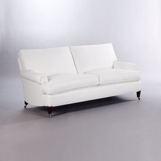 Picture of Short Scroll Arm Signature Sofa with loose back cushions