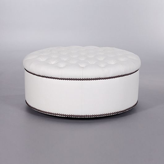 Picture of ROUND BUTTONED POUFFE