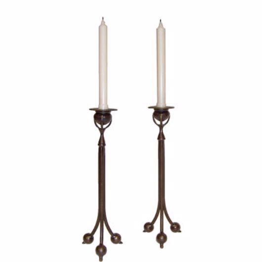 Picture of TIFFANY STYLE CANDLESTICK