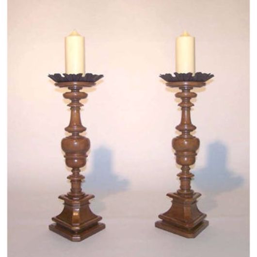 Picture of WALNUT CANDLESTICK