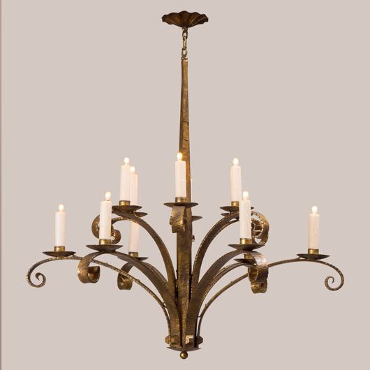 Picture of TWO-TIER IRIS CHANDELIER