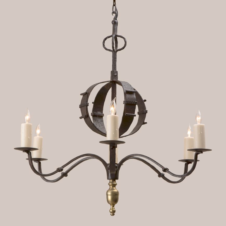 Picture of OLD STYLE TUSCAN CHANDELIER