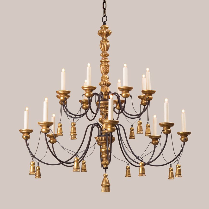 Picture of LARGE TASSEL CHANDELIER