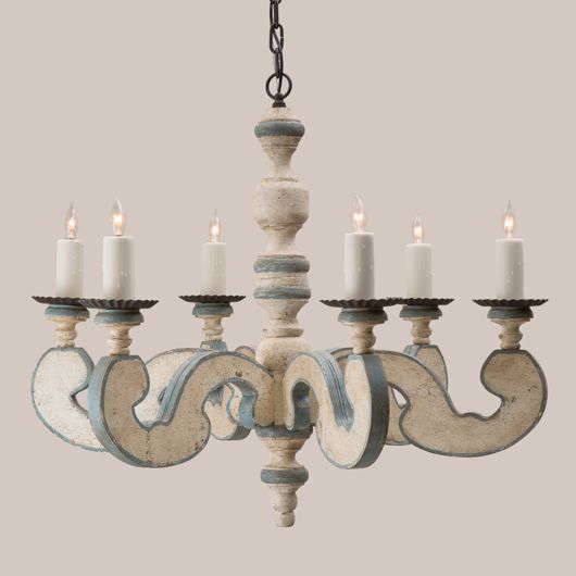 Picture of SINGLE-TIER COUNTRY CHANDELIER