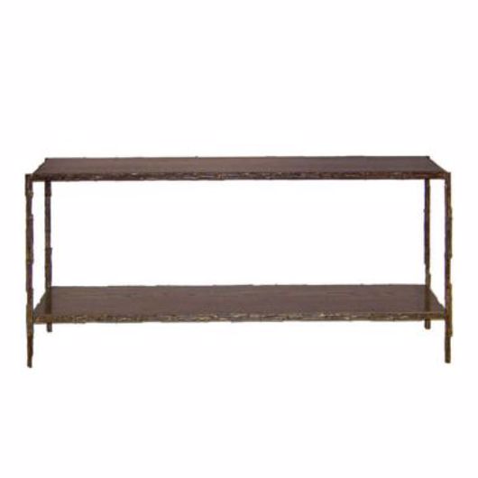 Picture of BAMBOO CONSOLE TABLE