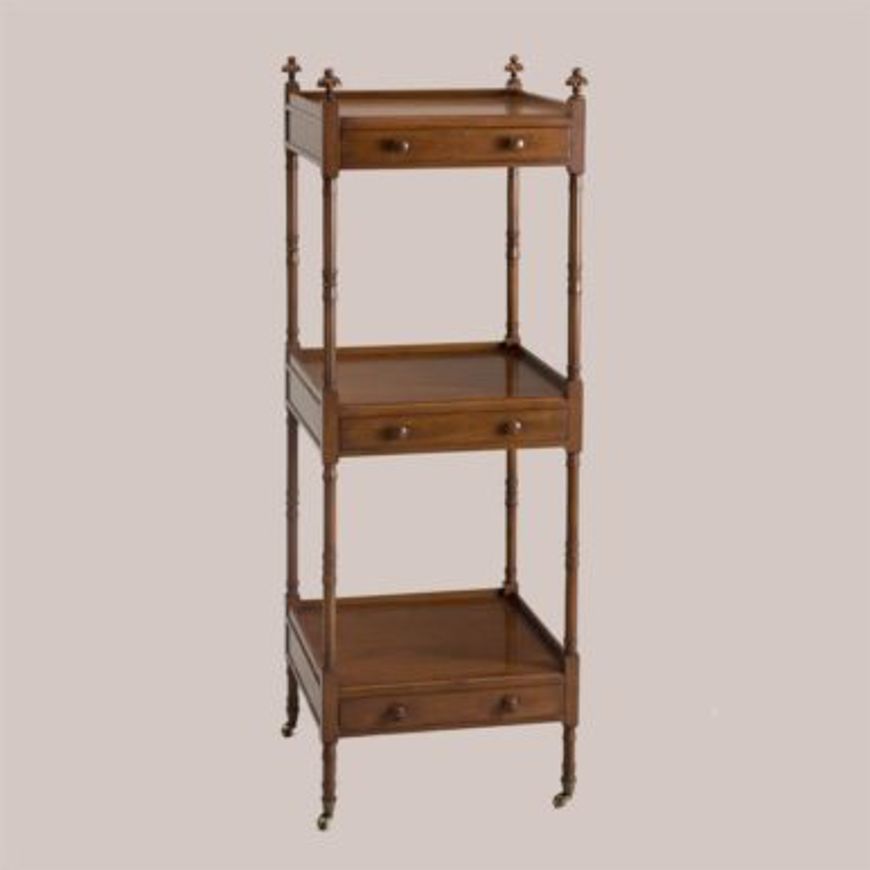 Picture of 6158 SQUARE 3-TIER ETAGERE WITH DRAWERS