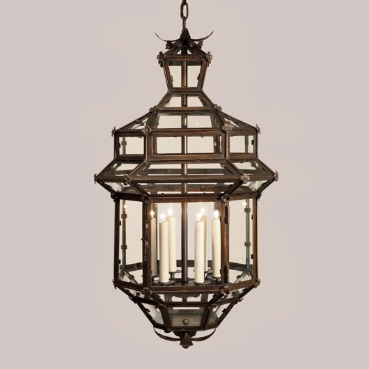 Picture of FACETED HANGING LANTERN