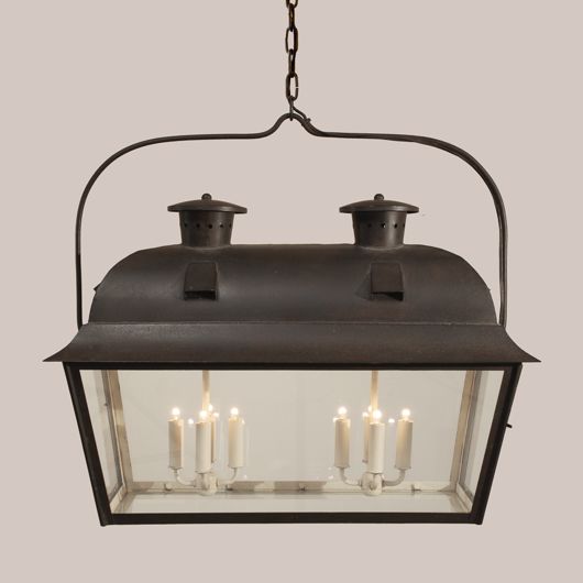 Picture of DOUBLE NANTUCKET HANGING LANTERN