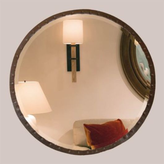 Picture of LARGE ROUND THUMBPRINT MIRROR
