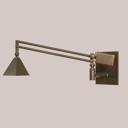Picture of FAUX BRONZE SWING ARM SCONCE