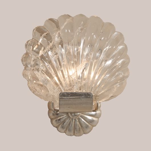 Picture of ROCK CRYSTAL SHELL SCONCE