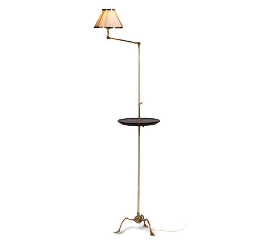 Picture of GRASSHOPPER FLOOR LAMP WITH TRAY TABLE