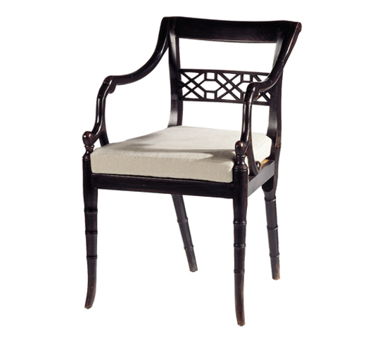 Picture of REGENCY FRET CHAIR - ARM
