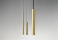 Picture of TUBÒ - SERIES OF LAMPS AND CEILING LIGHTS MADE IN THE "MARTELLATO" FINISH.