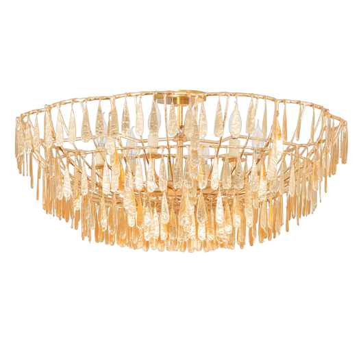 Picture of GILDED CAGE SHORT DROP CHANDELIER
