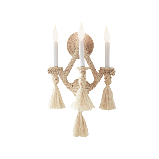 Picture of ROPE SCONCE, THREE LIGHT