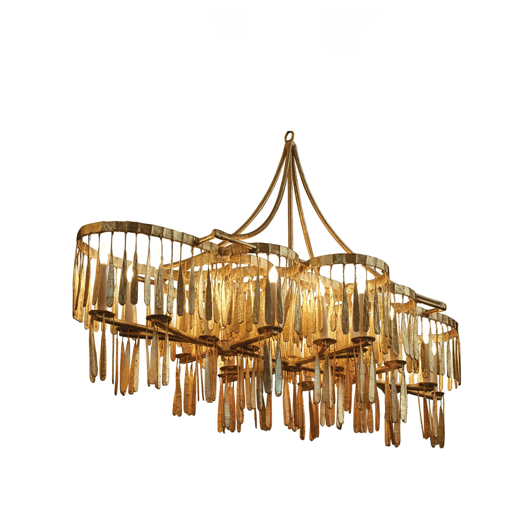 Picture of MIDAS PLANK CHANDELIER