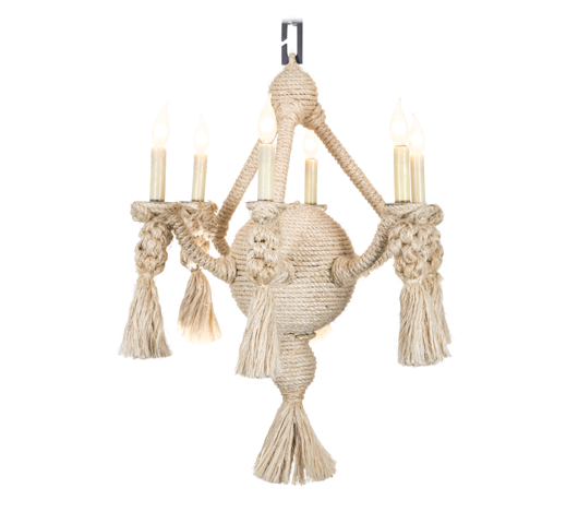 Picture of MEDIUM ROPE CHANDELIER