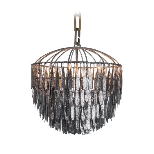 Picture of GILDED CAGE MEDIUM ROUND CHANDELIER