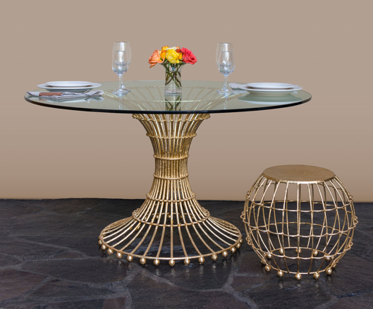 Picture of GILDED CAGE DINING TABLE BASE