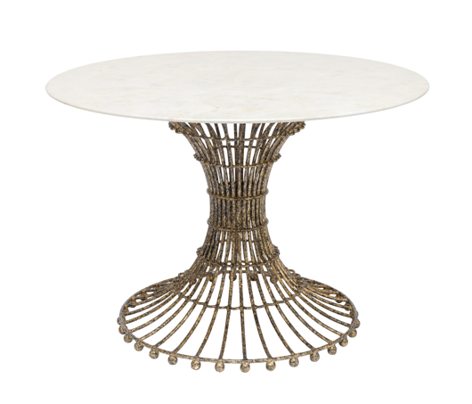 Picture of CUSTOM GILDED CAGE DINING TABLE