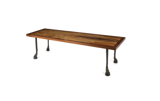 Picture of BRONZE & BAY LAUREL DINING TABLE
