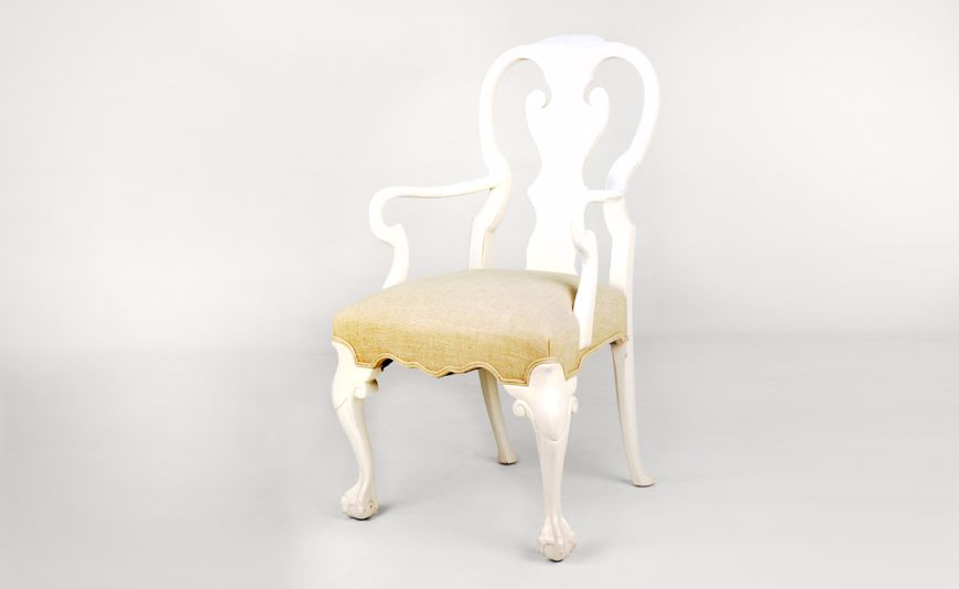 Picture of BALL & CLAW DINING ARM CHAIR