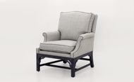 Picture of CHINESE CHIPPENDALE LOUNGE CHAIR