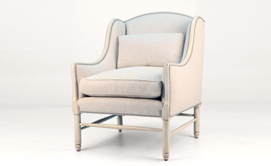 Picture of FRENCH NORMANDIE WING CHAIR