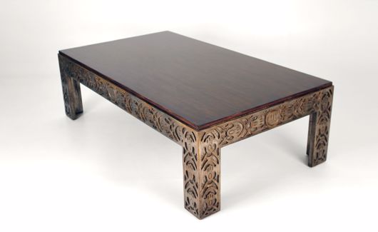 Picture of CARVED COFFEE TABLE