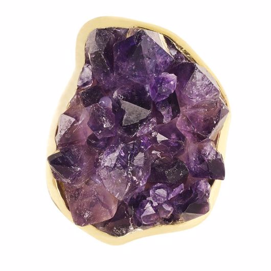 Picture of CUSTOM CLUSTER KNOB AMETHYST