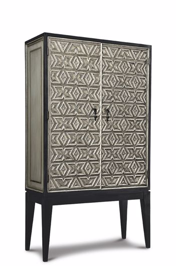 Picture of QUERETANO II PAINTED ARMOIRE
