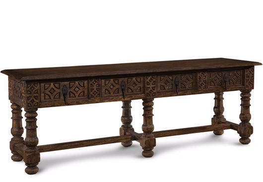 Picture of ALCAZAR REFECTORY TABLE WITH 6 LEGS